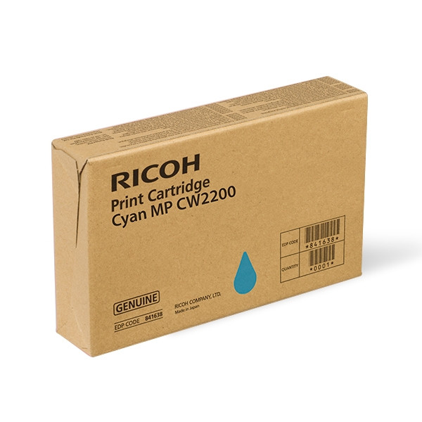 Ricoh type MP CW2200 cyan cartridge (original) 841636 067002 - 1