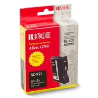 Ricoh type RC-K21 high capacity black ink cartridge (original) 402280 074872
