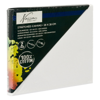 Rillstab Art sensations cotton canvas, 20cm x 20cm (2-pack) AR1000/GE 400779