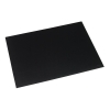 Desk pad | 650 x 520mm | Rillstab black 068076 - 1