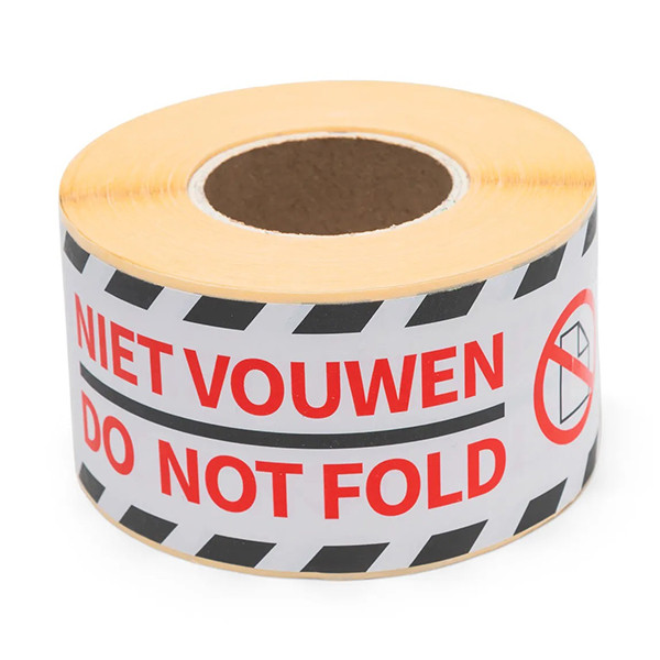 Warning labels "DO NOT FOLD" | Rillprint | 250 labels 068143 - 1