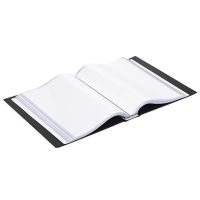 Rillstab black A4 hard cover display folder (100-pages) RI99494 068099