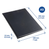 Rillstab black A5 hard cover display folder (10-pages) RI99514 068107 - 4