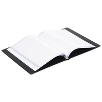 Rillstab black A5 hard cover display folder (10-pages) RI99514 068107