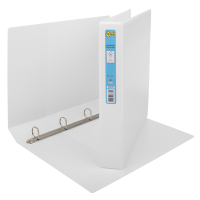 Ring binder 25mm (4x D-rings) | 123ink | white