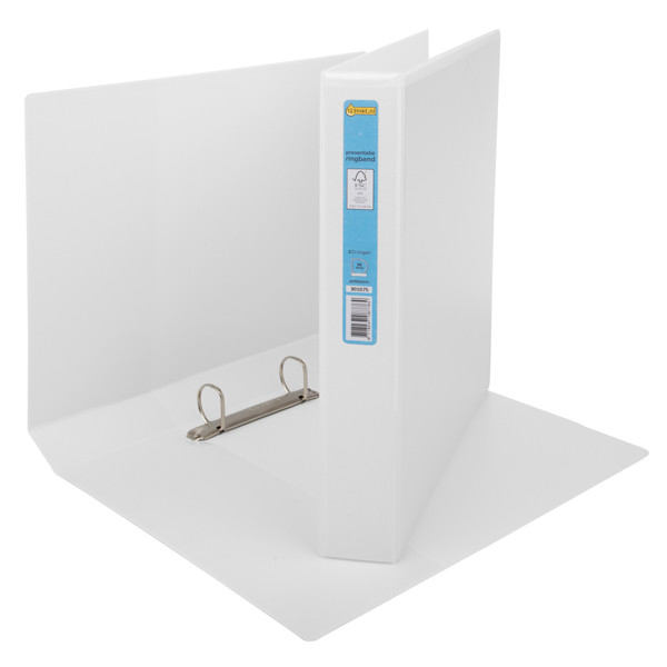 Ring binder 30mm (2x D-rings) | 123ink | white 301075 - 1