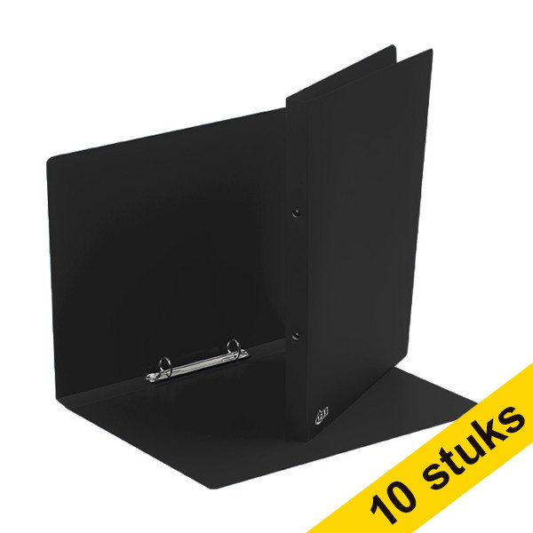 Ring binder with 2 O-rings (21mm) | black | 123ink | 10-pack 301399 - 1