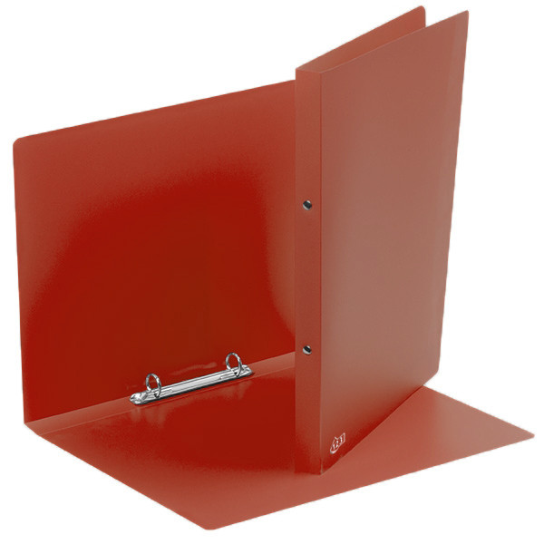 Ring binder with 2 O-rings (21mm) | red | 123ink 390539 - 1