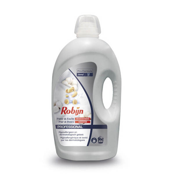 Fabric softener 5L (200 washes) | Robijn Pro Formula Pure & Soft SRO05013 - 1