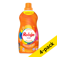 Liquid detergent 1.19L (34 washes) | Robijn Small & Powerful Colour | 4-pack