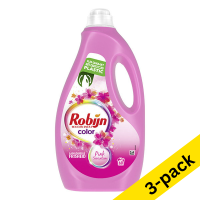 Liquid detergent 3L (60 washes) | Robijn Colour Pink Sensation | 3-pack