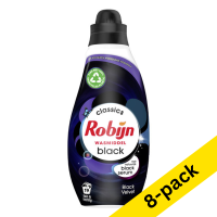 Liquid detergent 665ml (19 washes) | Robijn Small & Powerful Black Velvet | 8-pack