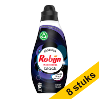 Robijn Small & Powerful Black Velvet liquid detergent, 665ml (19 washes) (8-pack)