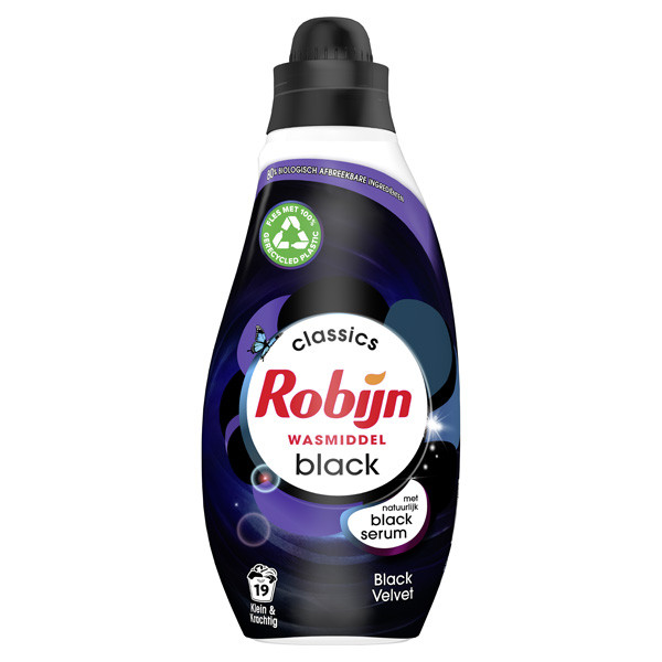 Robijn Small & Powerful Black Velvet liquid detergent, 665ml (19 washes)  SRO00197 - 1