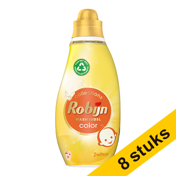 Robijn Small & Powerful Colour Zwitsal liquid detergent, 665ml (19 washes) (8-pack)  SRO00535 - 1