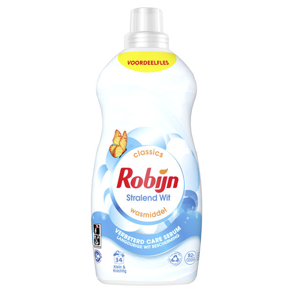 Robijn Small & Powerful Radiant White liquid detergent, 1.19 litres (34 washes)  SRO05109 - 1