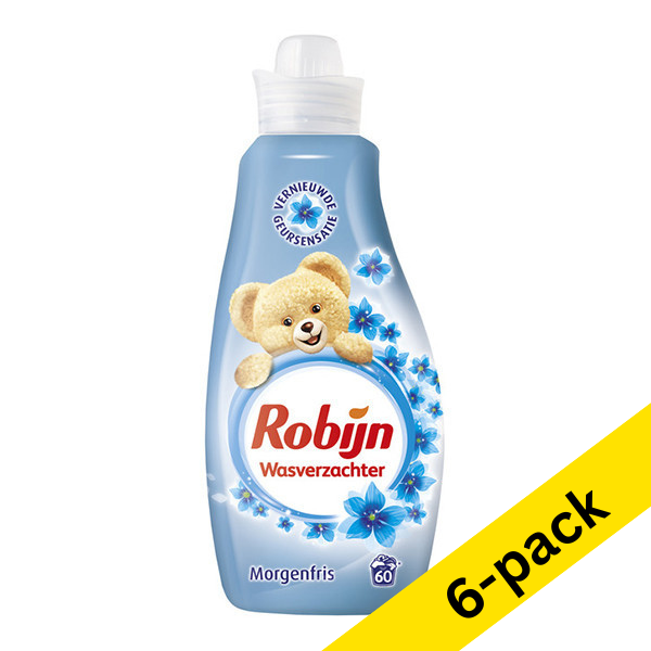 Robijn morning fresh fabric softener, 1.5 litres (60 washes) (6-pack)  SRO00213 - 1