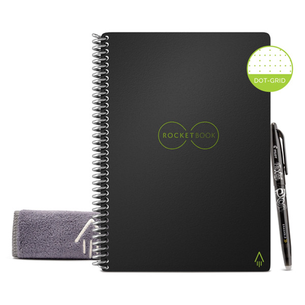 Rocketbook Everlast black A5 reusable notebook, 36 sheets 224556 - 1