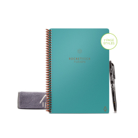 Rocketbook Fusion light blue A5 reusable notebook/planner, 42 sheets 224590