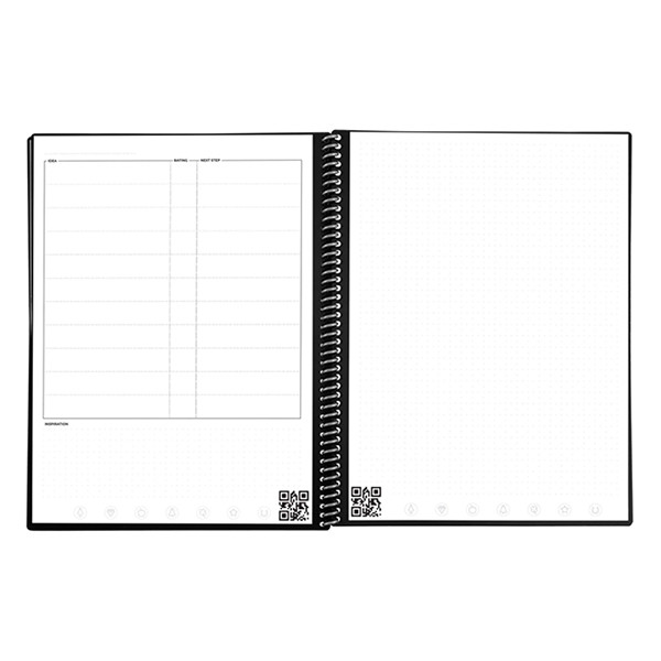Rocketbook Fusion light blue A5 reusable notebook/planner, 42 sheets 224590 - 5