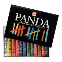 Oil pastel set | Talens Panda | 12-pack 407249