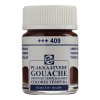 Talens extra fine burnt amber gouache paint, 16 ml 407261 - 1