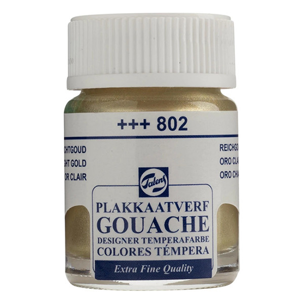 Royal Talens Talens extra fine light gold gouache paint, 16 ml 08168022 407271 - 1