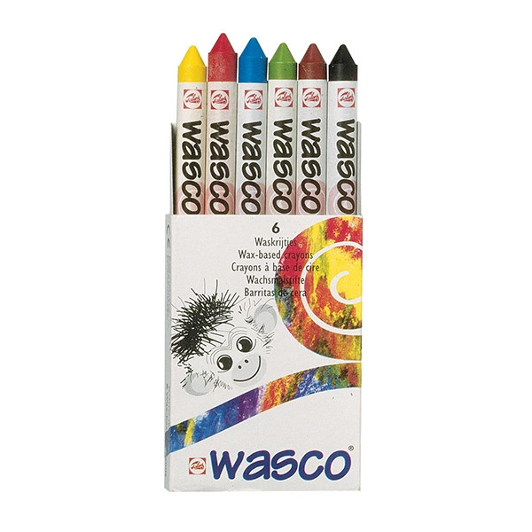 Wax crayons | Talens Wasco | 6-pack 204459 - 1