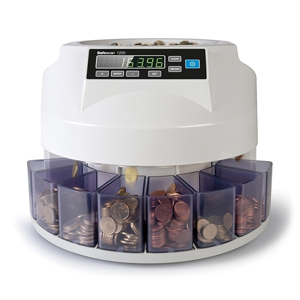 Safescan 1250 coin counter and sorter 113-0547 219074 - 1