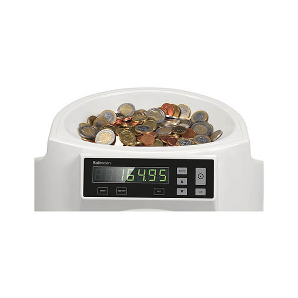 Safescan 1250 coin counter and sorter 219074 - 5