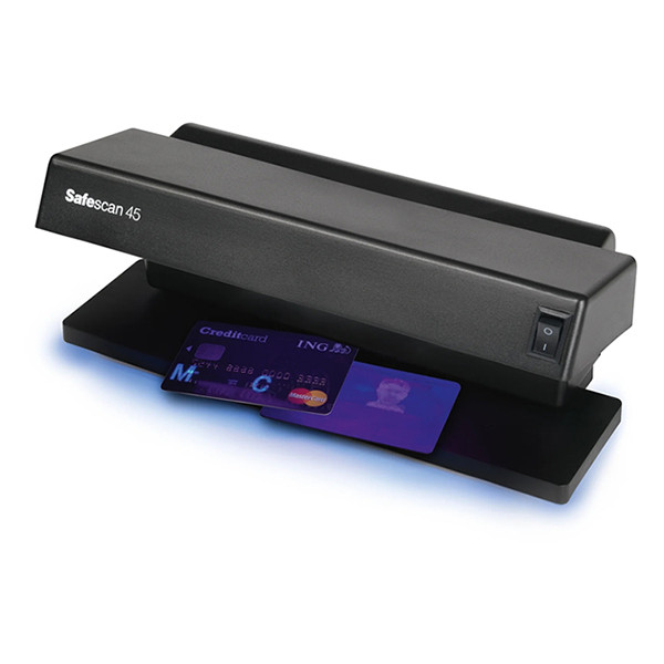 Safescan 45 black counterfeit detector 111-0293 219042 - 2