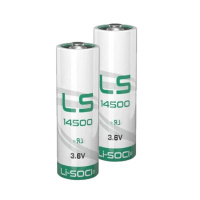 Saft LS14500 / AA battery (3.6V, 2600 mAh, Li-SOCl2) | 2-pack ASA02355