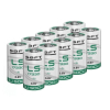 Saft LS17330 / 2/3A battery (3.6V, 2100 mAh, Li-SOCl2) | 10-pack ASA02350 - 1