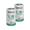 Saft LS17330 / 2/3A battery (3.6V, 2100 mAh, Li-SOCl2) | 2-pack ASA02346 - 1