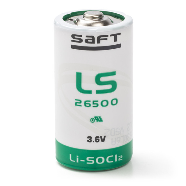 Saft LS26500/C battery (3.6V, 7700mAh, Li-SOCl2) 04264N 26500 ER26500 LS26500 LSH14 ASA01783 - 1
