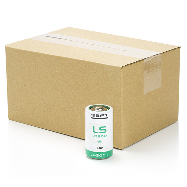 Saft LS33600 / D battery (3.6V, 17000 mAh, Li-SOCl2) | 50-pack ASA02190 - 1