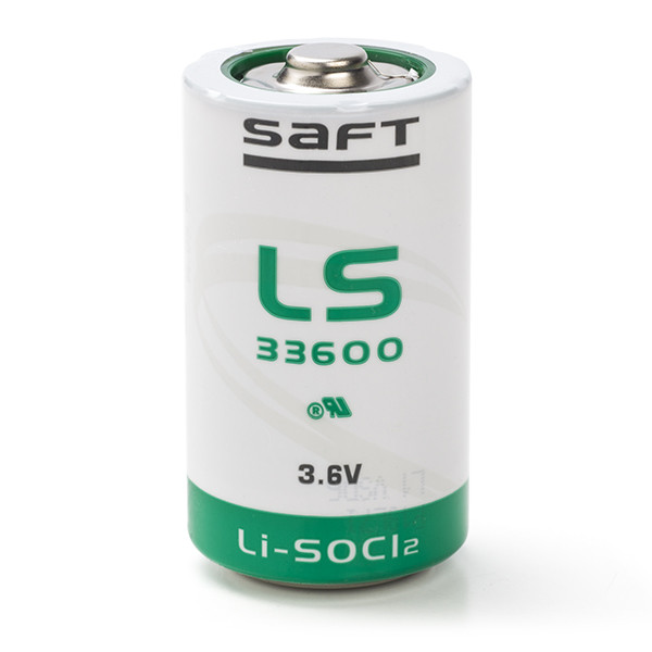 Saft LS33600 / D battery (3.6V, 17000mAh, Li-SOCl2) 33600 ER20 ER32L615 ER34615 LS-33600-CN ASA01781 - 1