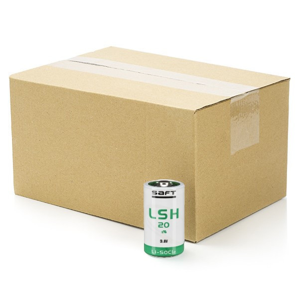 Saft LSH20 / D battery (3.6V, 13000 mAh, Li-SOCl2) | 20-pack ASA02400 - 1