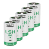 Saft LSH20 / D battery (3.6V, 13000 mAh, Li-SOCl2)  | 5-pack ASA02397 - 1