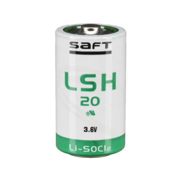 Saft LSH20 / D battery (3.6V, 13000 mAh, Li-SOCl2) ASA02395 - 1