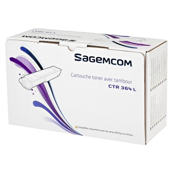 Sagem CTR 364L black toner (original Sagem) 045038 - 1