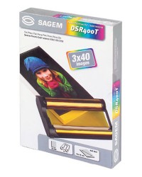 Sagem DSR 400T 3 carts + 120 sheets 10cm x 15cm (original) DSR-400T 031915