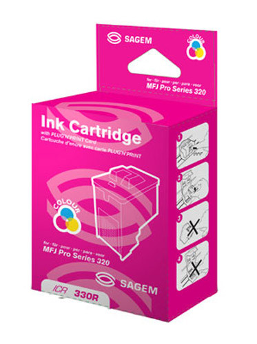 Sagem ICR 330R colour ink cartridge (original) ICR-330R 031925 - 1