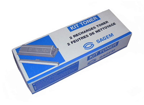 Sagem T830 black toner 2-pack (original) T830 031998 - 1