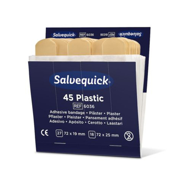 Plaster dispenser refill | Salvequick | 270-pack SSA00006 - 1