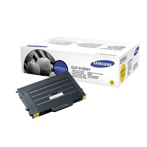 Samsung CLP-510D5Y high-capacity yellow toner (original Samsung) 033405 - 1