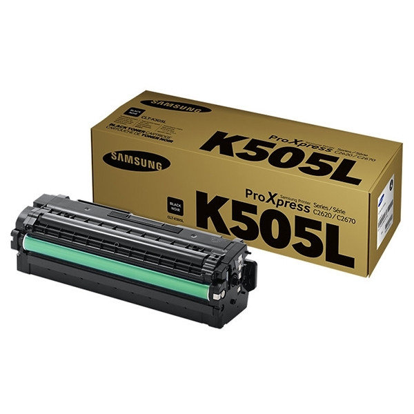 Samsung CLT-K505L (SU168A) black toner (original) CLT-K505L/ELS 092116 - 1