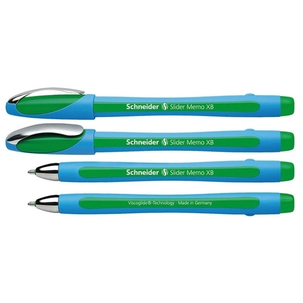 Ballpoint pen | green | Schneider Memo XB | 10-pack 239969 - 1