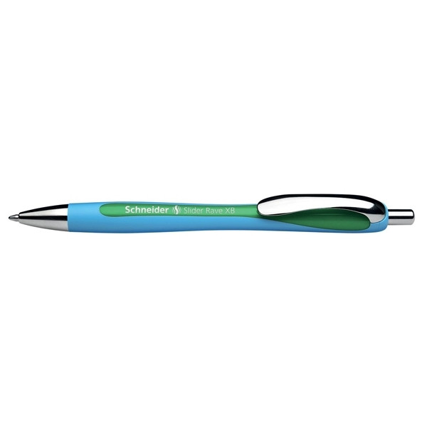 Ballpoint pen | green | Schneider Slider Rave XB | 5-pack 239956 - 1