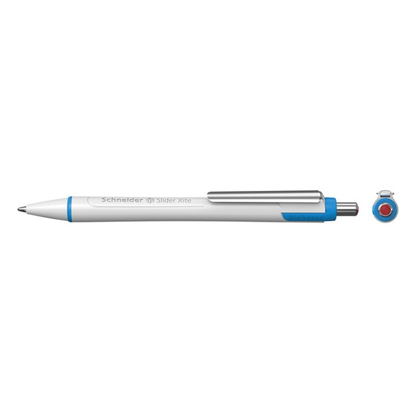 Ballpoint pen | white-red | Schneider Slider Xite 217217 - 1